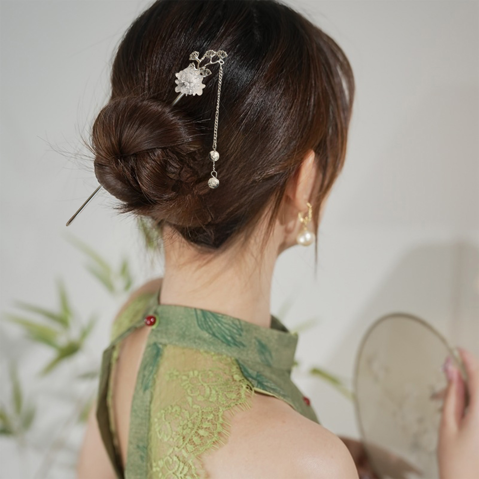 Elegant Flower Hair Sticks For - đánh giá và giá Jewelry Making Parts