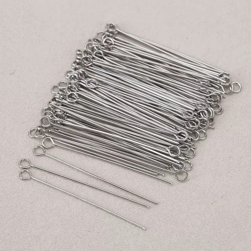200PCS 25/35/45/50/60/70mm Min - đánh giá và giá Jewelry Making Eye Pins