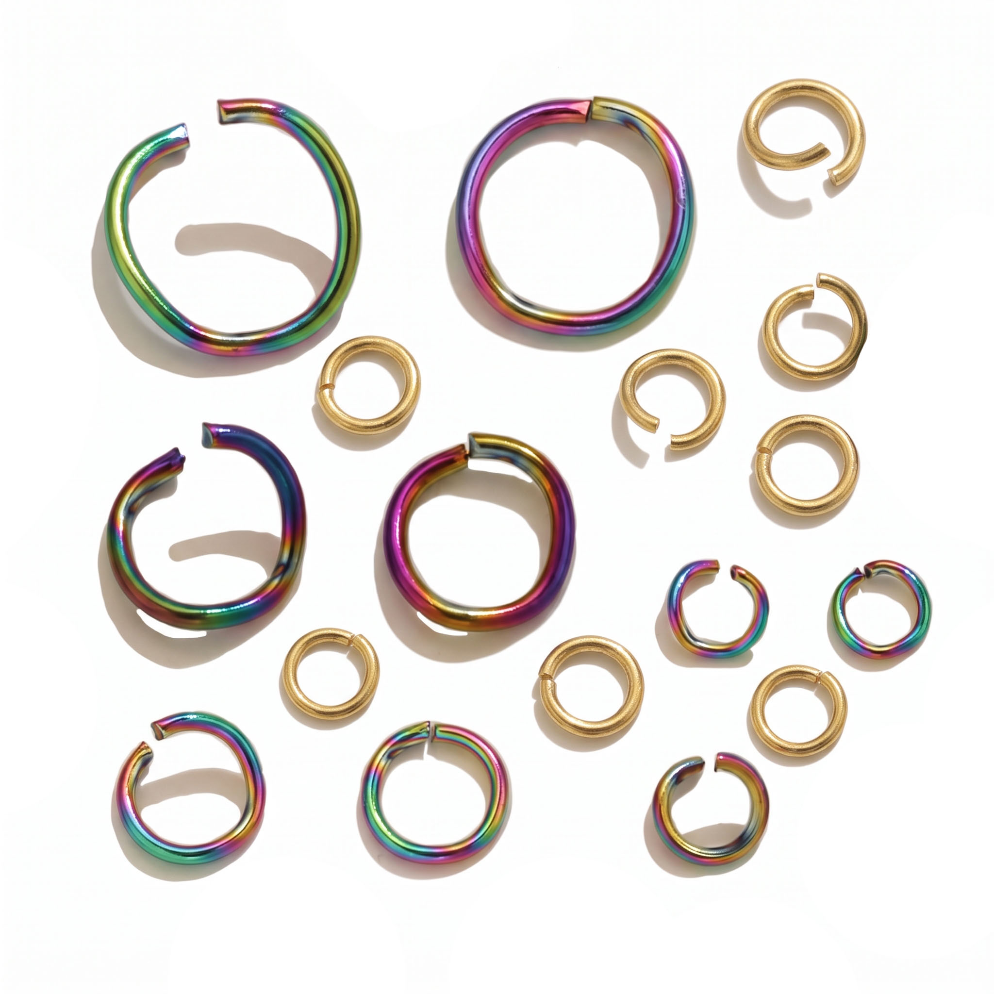 100pcs Stainless Steel Jump Ri - đánh giá và giá Jewelry Making Supplies Wholesale