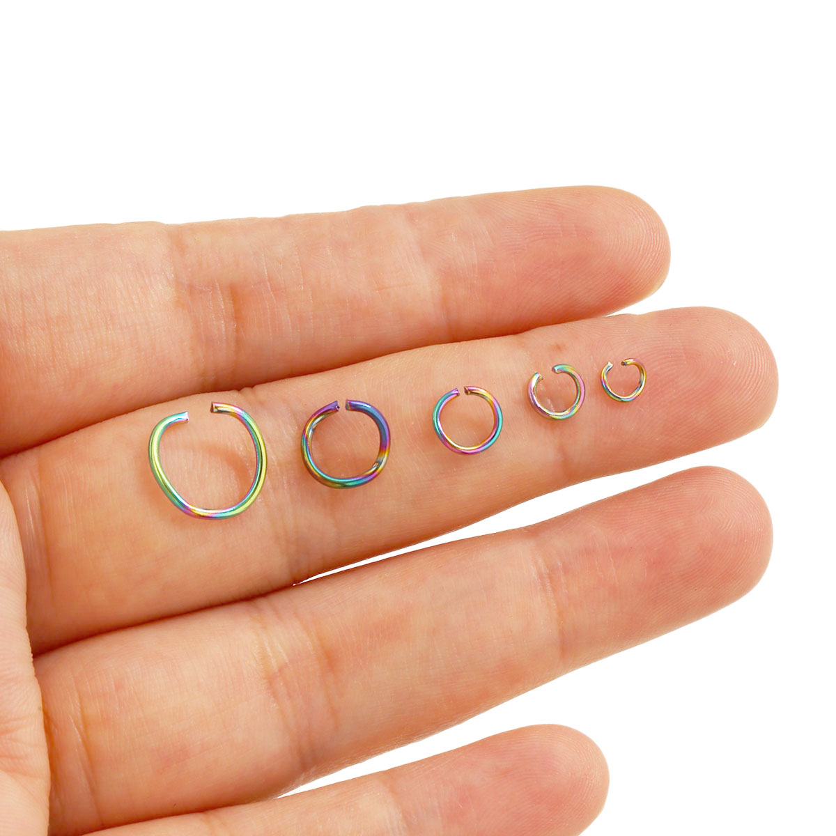 100pcs Stainless Steel Jump Ri - đánh giá và giá Jewelry Making Supplies Wholesale