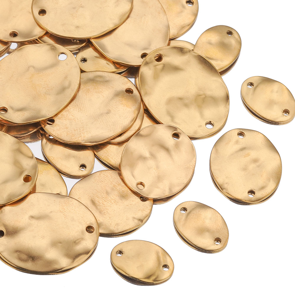 20pcs 15/20/25MM Stainless Ste - đánh giá và giá Jewelry Making Materials Wholesale