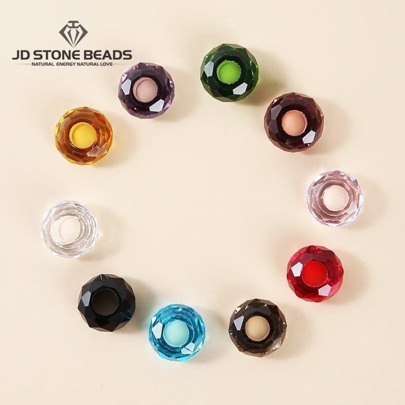 10 Cái/lốc Tự Nhiên Pha Lê Mặt - đánh giá và giá Crystal Bead Mix