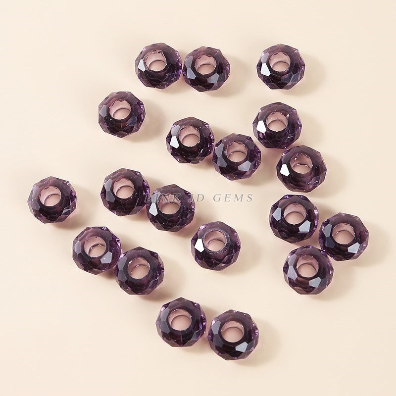 10 Cái/lốc Tự Nhiên Pha Lê Mặt - đánh giá và giá Crystal Bead Mix
