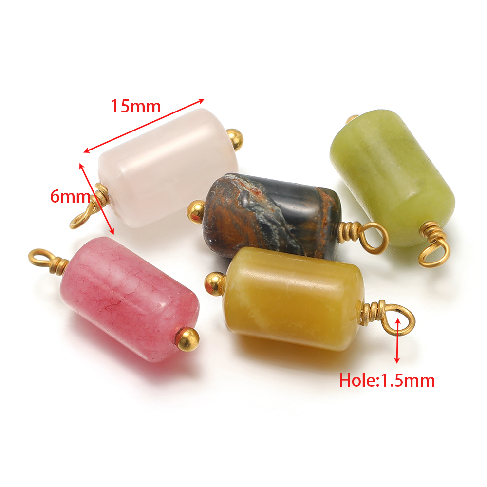 10pcs Stainless Steel Natural  - đánh giá và giá Jewelry Making Materials Wholesale