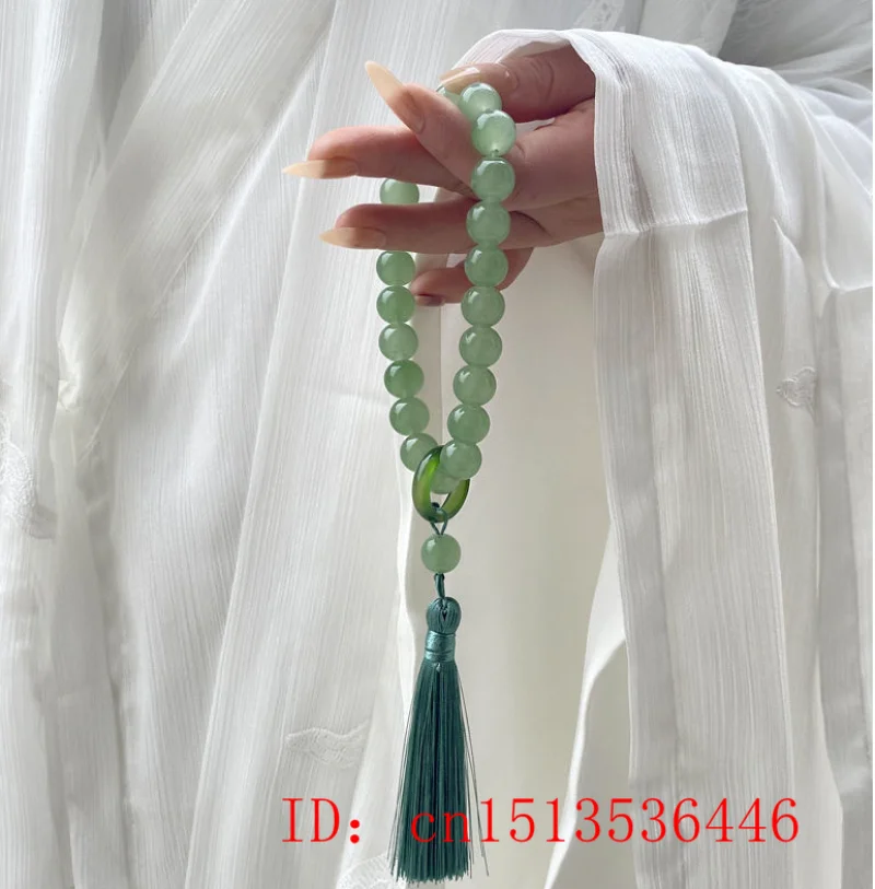 Đá Ngọc Tủy Xanh Hạt 12Mm Tua  - đánh giá và giá Jewelry Making Parts