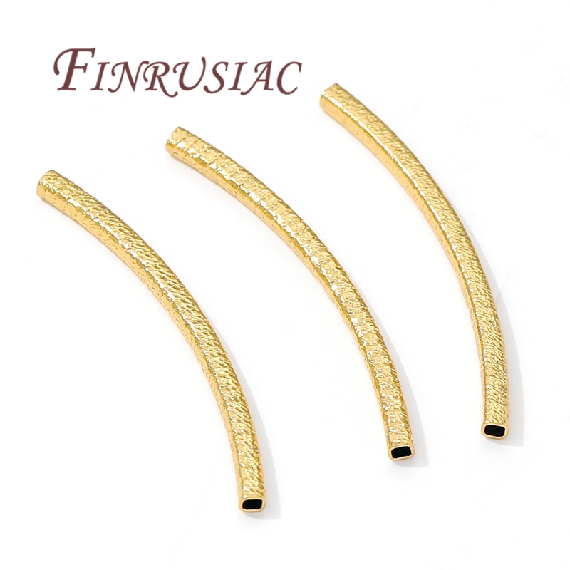 35mm*2mm 18K Gold Plated Tube  - đánh giá và giá Jewelry Making Youtube