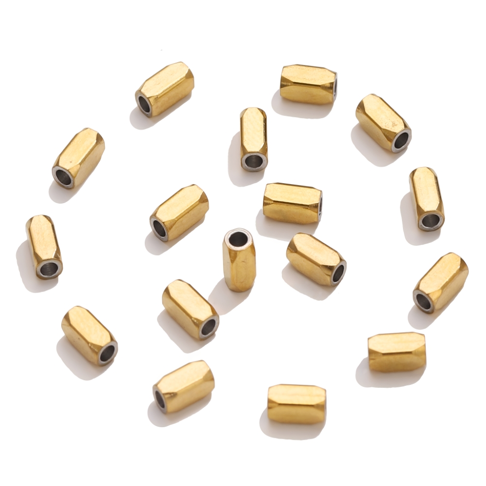 20pcs 18K Gold Stainless Steel - đánh giá và giá Jewelry Making Supplies Wholesale
