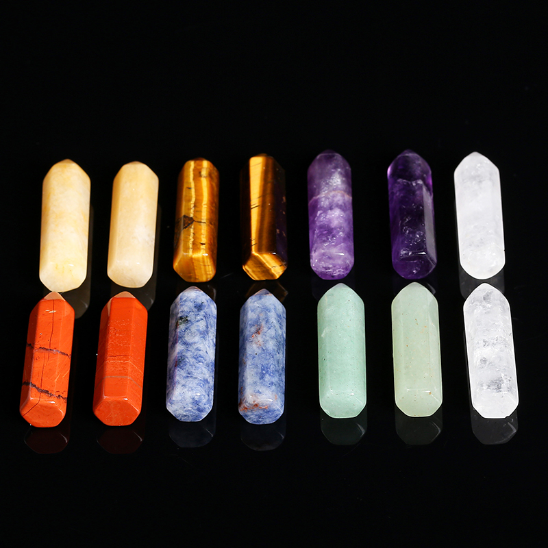 5 Pcs/lot Natural Crystal Heal - đánh giá và giá Crystal Bead Mix