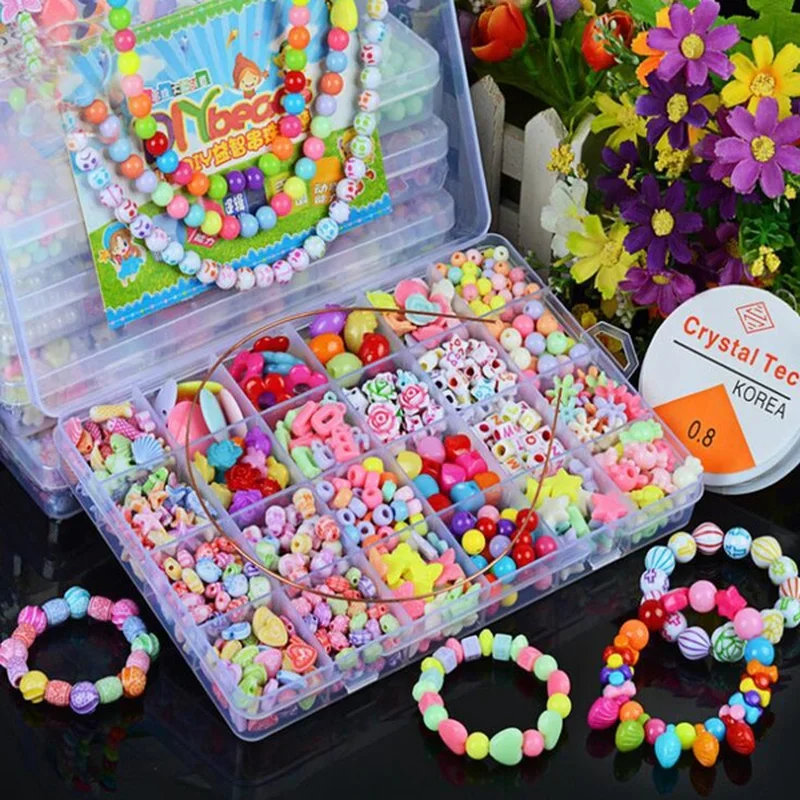 Girls DIY Bead Set Jewelry Mak - đánh giá và giá Jewelry Making Kits For Kids